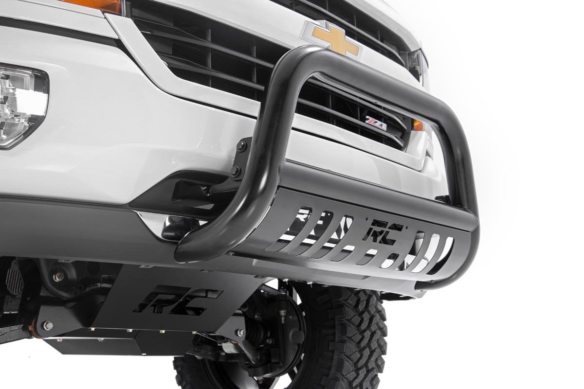 Chevrolet Silverado 1500 Bull Bar - Front - Rough Country - Black - '19-'22